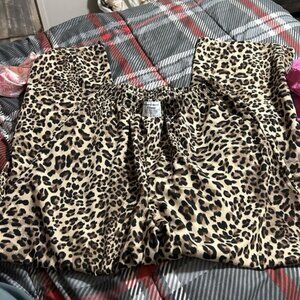 SHEIN Animal Print Lounge Pants
